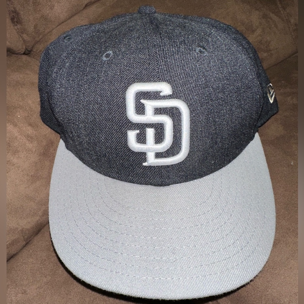 New Era Black 59FIFTY Cap San Diego Padres Baseball Cap